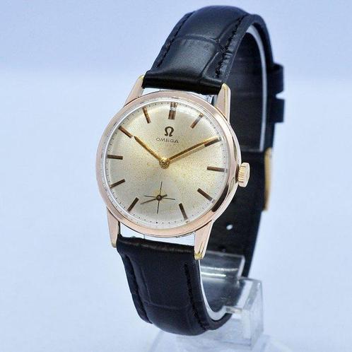 Omega - Rose Gold Plated Sub Second - 121001-62 - Heren -, Sieraden, Tassen en Uiterlijk, Horloges | Heren