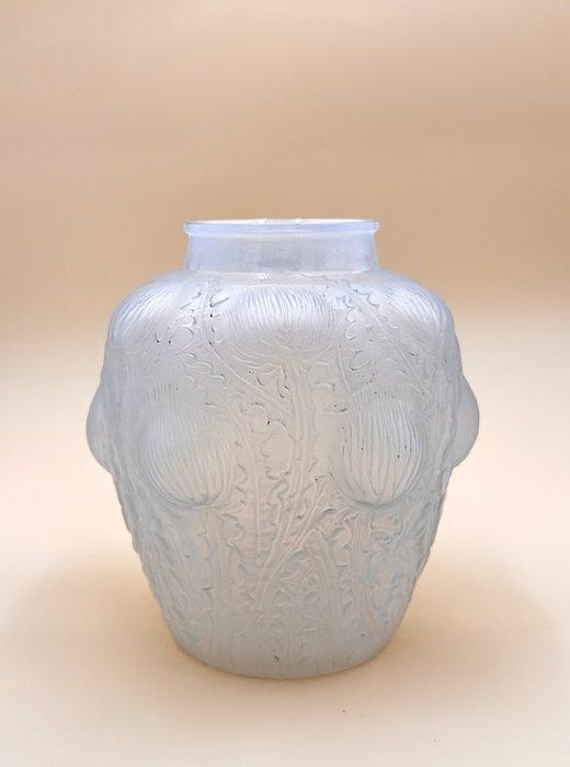 René Lalique - Vaas - R Lalique Domrémy opalescerende vaas, Antiek en Kunst, Antiek | Glas en Kristal
