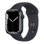 Apple Watch Series 7 45mm Zwart met GARANTIE & verzending, Telecommunicatie, Mobiele telefoons | Apple iPhone, Ophalen of Verzenden