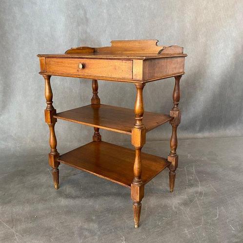 Bijzettafel - Hout, Italiaanse ambachtskunst begin 20e eeuw, Antiek en Kunst, Curiosa en Brocante