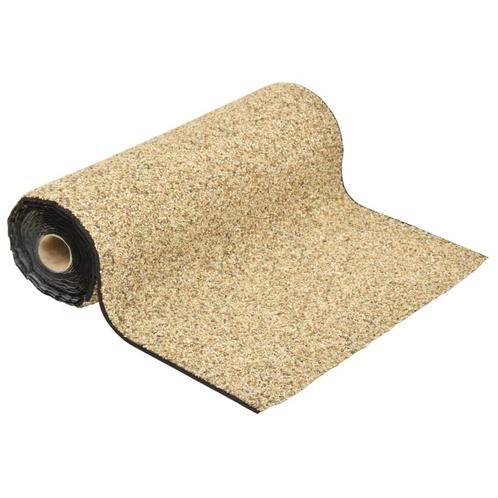 vidaXL Grindfolie 100x60 cm natuurlijk zandkleurig, Tuin en Terras, Waterpartijen en Fonteinen, Nieuw, Verzenden