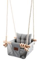 Baby / Kinder Schommel - Swing Licht Grijs - Met Riempje, Ophalen of Verzenden, Nieuw, Overige typen