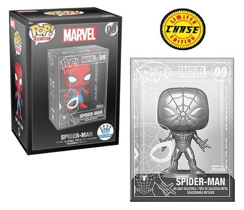 Funko Pop! - Marvel Spider-man Die-cast figuur 09 Spiderm..., Verzamelen, Poppetjes en Figuurtjes, Verzenden