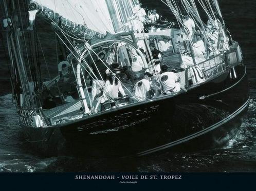 Kunstdruk Carlo Borlenghi - Shenandoah Voile de St. Tropez, Huis en Inrichting, Woonaccessoires | Schilderijen, Tekeningen en Foto's