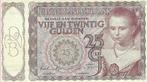 Bankbiljet 25 gulden 1943  I Prinsesje Prachtig, Verzenden