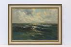 Van beek (XX) Hollandse school. - Ruwe Zee.