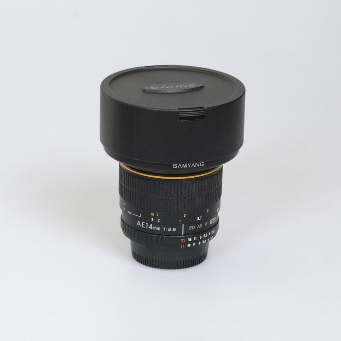 Samyang Optics 14mm/2.8 ED AS IF UMC Nikon Groothoeklens, Audio, Tv en Foto, Fotocamera's Digitaal