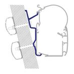 Dometic Ducato H2 Hefdak Adapter, Caravans en Kamperen, Tenten, Nieuw