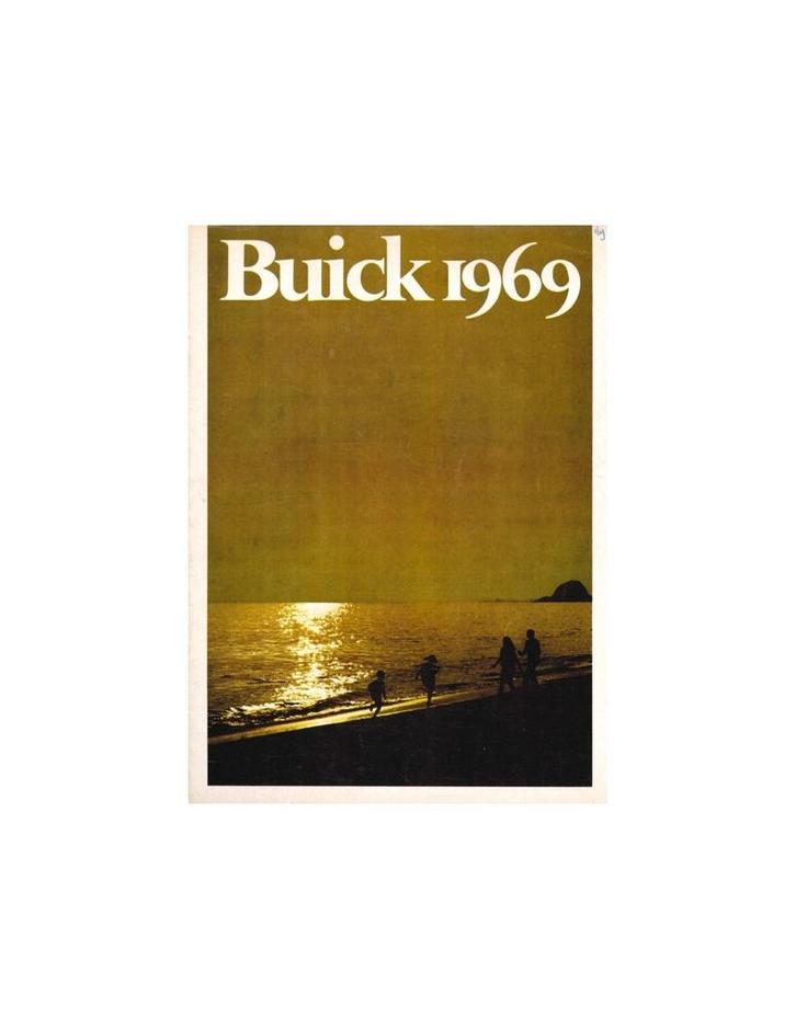 1969 BUICK PROGRAMMA BROCHURE ENGELS (USA), Boeken, Auto's | Folders en Tijdschriften