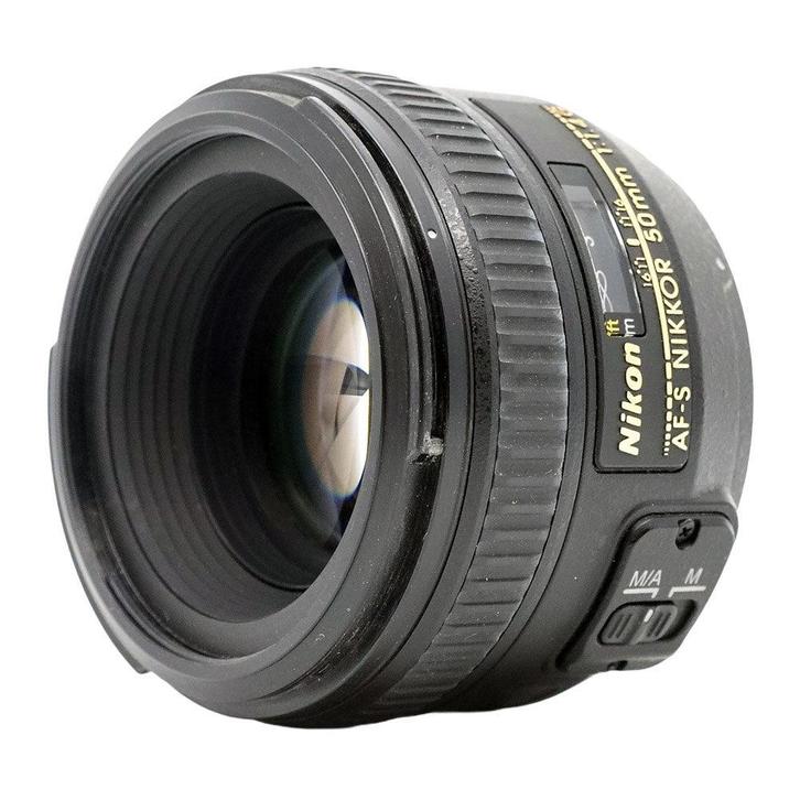 Nikon AF 50mm f/1.4 Nikkor objectief -Tweedehands, Audio, Tv en Foto, Fotografie | Lenzen en Objectieven, Standaardlens, Zo goed als nieuw