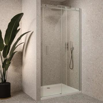 Saniclear Supreme 110-120cm schuif douchedeur RVS beschikbaar voor biedingen