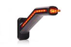 LED Breedtelamp links incl. knipperlicht, clear lens 12-24v, Verzenden, Nieuw