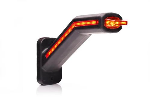 LED Breedtelamp links incl. knipperlicht, clear lens 12-24v, Auto diversen, Aanhangwagen-onderdelen, Verzenden