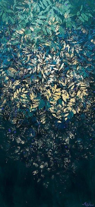 Mara. J XXL - Golden Canopy, Antiek en Kunst, Kunst | Schilderijen | Modern