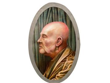 Veiling - Stephan B. Reisig Yogi Schilderij uit 1994 beschikbaar voor biedingen