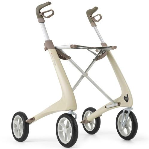 By ACRE Carbon ultralight rollator Regular - Beige, Diversen, Rollators, Ophalen of Verzenden