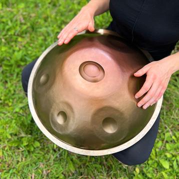 Handpan in D-Mineur I LIDAH® Handpan Sunset (43cm) +Draagtas beschikbaar voor biedingen