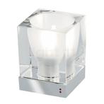 Fabbian Cubetto Tafellamp, transparant - gu10 (Tafellampen), Verzenden, Nieuw