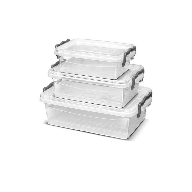 Diepvriesbakjes met Deksel – Set van 3 Vershoudbakjes, Huis en Inrichting, Keuken | Keukenbenodigdheden, Ophalen of Verzenden