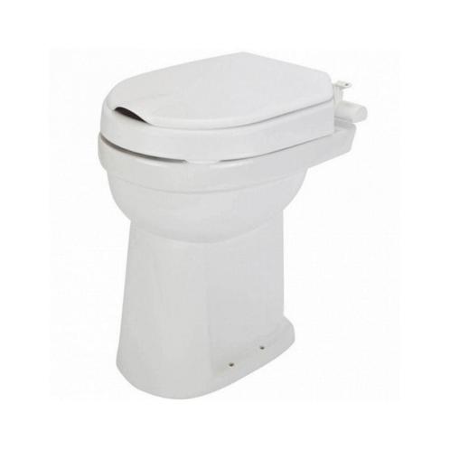 Toiletverhoger Etac Hi-Loo Vastgemonteerd met Deksel 6 cm, Doe-het-zelf en Verbouw, Sanitair, Overige typen, Nieuw, Ophalen of Verzenden