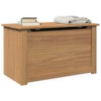 vidaXL Opbergkist met deksel Panama 79x42x46 cm massief, Huis en Inrichting, Woonaccessoires | Kisten, Verzenden, Nieuw