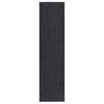 vidaXL Droogloopmat 100x400 cm antracietkleurig, Huis en Inrichting, Verzenden, Nieuw