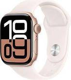 Apple Watch Series 10 42 mm aluminium kast roségoud op, Verzenden, Zo goed als nieuw