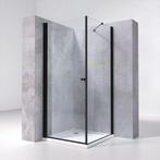 Douchecabine Vierkant BWS Swing 90x90x195 cm Mat Zwart, Doe-het-zelf en Verbouw, Sanitair, Ophalen of Verzenden, Nieuw, Douche