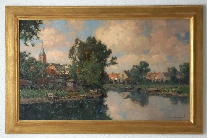 Gerardus Johannes Delfgaauw (1882-1947) - Gezicht op, Antiek en Kunst, Kunst | Schilderijen | Klassiek