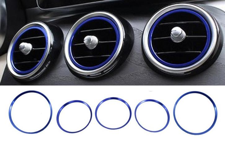 Ventilatie rooster ringen Mercedes A Class W176 B Class, Auto-onderdelen, Overige Auto-onderdelen, Ophalen of Verzenden