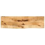 Tafelblad Mango 110cm Natuurlijke Rand - Retourdeal - 35%!, Huis en Inrichting, Tafelonderdelen, Minder dan 50 cm, 100 tot 150 cm