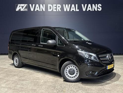 Mercedes-Benz Vito 114 CDI Automaat L2H1 Dubbele cabine, Auto's, Bestelauto's, Automaat, Diesel, Zwart, Mercedes-Benz, Ophalen of Verzenden