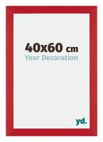 Fotolijst 40x60 cm - Rood - MDF - Mura, Verzenden, Nieuw