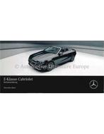 2017 MERCEDES BENZ E KLASSE T-MODEL INSTRUCTIEBOEKJE DUITS, Auto diversen, Handleidingen en Instructieboekjes