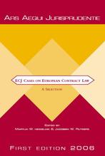 ECJ Cases on European Contract Law / Ars Aequi, Verzenden, Gelezen