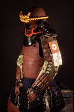 Yoroi volledig samurai-harnas Gusoku - Zijde, Koper, ijzer -