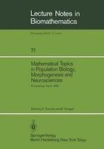 Mathematical Topics in Population Biology, Morp. Teramoto,, Teramoto, Ei, Zo goed als nieuw, Verzenden