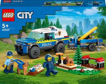 LEGO City Mobiele training voor politiehonden Set - 60369 beschikbaar voor biedingen