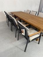 Hartman Lino / Yasmani 9-delige Diningset, Tuin en Terras, Tuinsets en Loungesets, Teakhout, Nieuw, Ophalen of Verzenden, 8 zitplaatsen