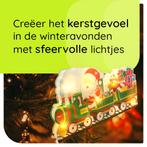 Kerstverlichting Raam Trein - 23x13cm - Inclusief Batterijen, Diversen, Verzenden, Nieuw