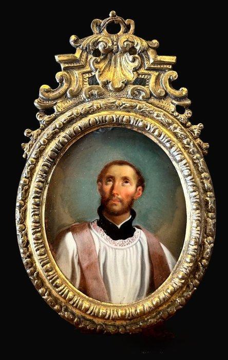 Italiaanse school (XIX) - Ritratto di prelato, Antiek en Kunst, Kunst | Schilderijen | Klassiek