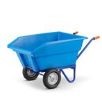 Kruiwagen 300L - kunststof kiep bak - tot 300 kg - luchtb..., Tuin en Terras, Kruiwagens, Ophalen of Verzenden, Nieuw