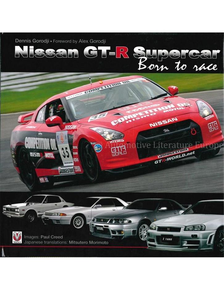 NISSAN GT-R SUPERCAR, BORN TO RACE, Boeken, Auto's | Boeken, Nissan