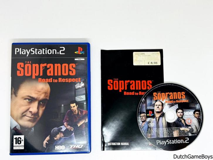 Playstation 2 / PS2 - The Sopranos - Road To Respect, Spelcomputers en Games, Games | Sony PlayStation 2, Gebruikt, Verzenden