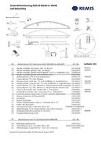 Remis Streamline Dakluik Afdichtrubber 40x40 1.63m, Caravans en Kamperen, Nieuw