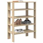 vidaXL Schoenenrek 61x32x87,5 cm bewerkt hout sonoma, Verzenden, Nieuw