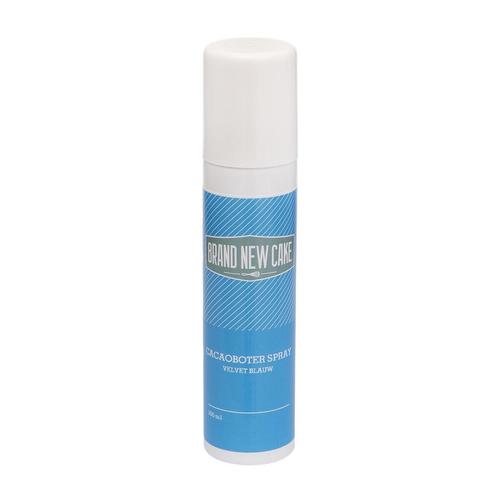 BrandNewCake Cacaoboter spray Velvet Blauw 100ml, Hobby en Vrije tijd, Taarten en Cupcakes maken, Nieuw, Verzenden