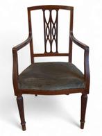 Fauteuil - Mahonie hout, Antiek en Kunst