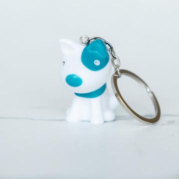 Sleutelhanger Hond Pitty blauw beschikbaar voor biedingen