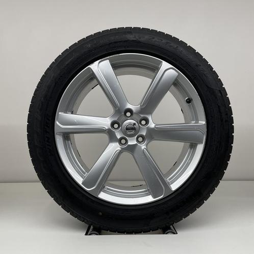 Volvo 19 inch turbine velgen + winterbanden XC90 2015- IN..., Auto-onderdelen, Banden en Velgen, 19 inch, Winterbanden, 235 mm